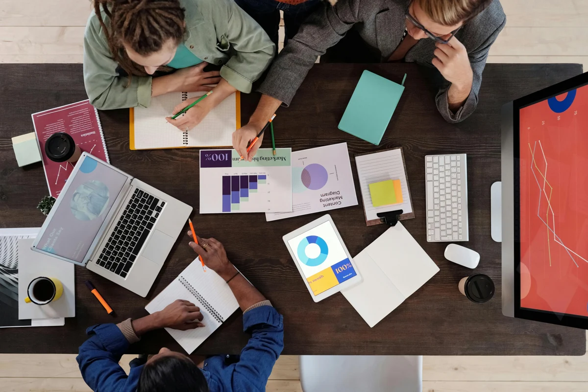 Business planning table from the supplied company image collection